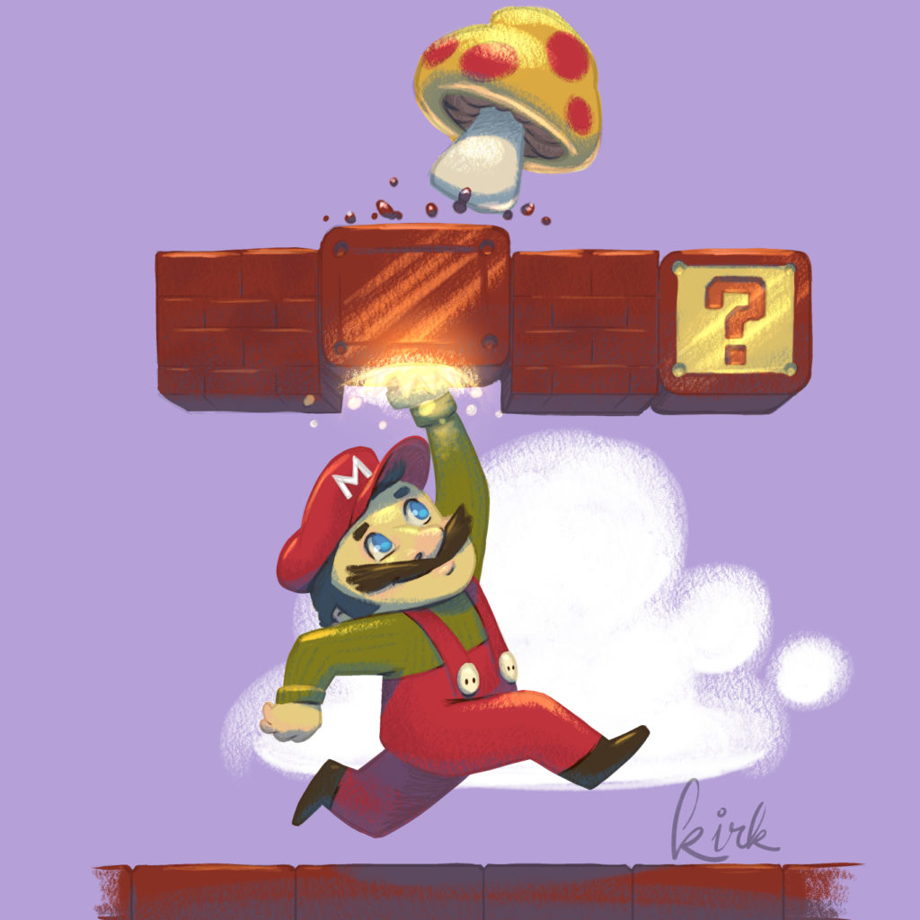 Professional Illustration for Children's Books, Games, and Education - Mario Day