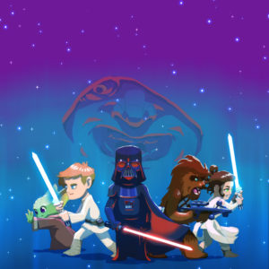 Professional Illustration for Children's Books, Games, and Education - May The 4th Be With You