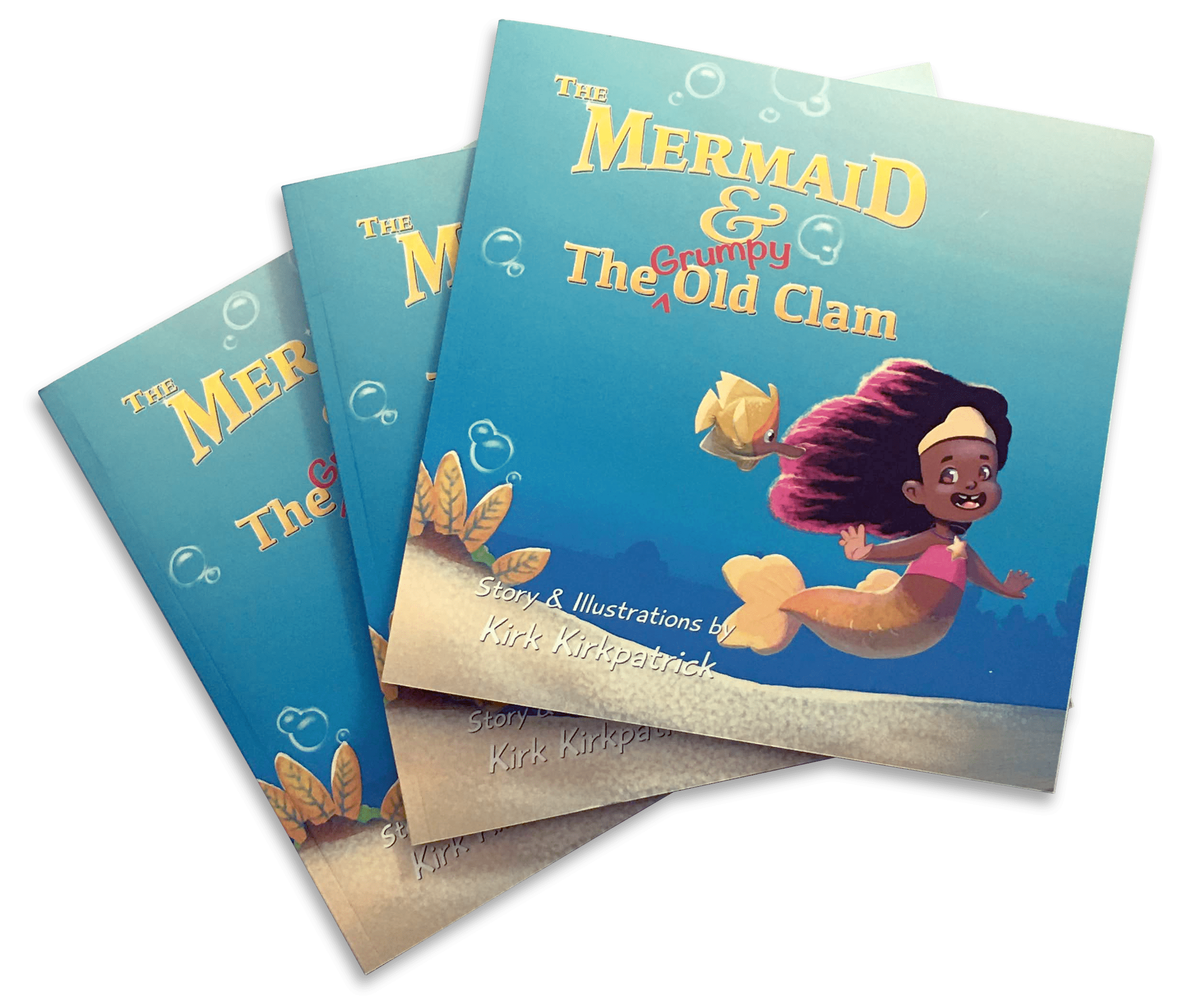 Professional Illustration for Children's Books, Games, and Education - Mermaid Books png